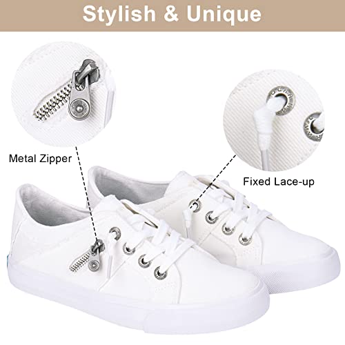 Women’s Fashion Sneakers Slip On Shoes Women Sneakers Canvas Shoes Womens Tennis Comfortable Walking Flats for Womens Casual Shoes