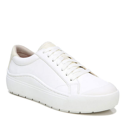 Womens Time Off Platform Slip On Fashion Sneaker,White Smooth,8